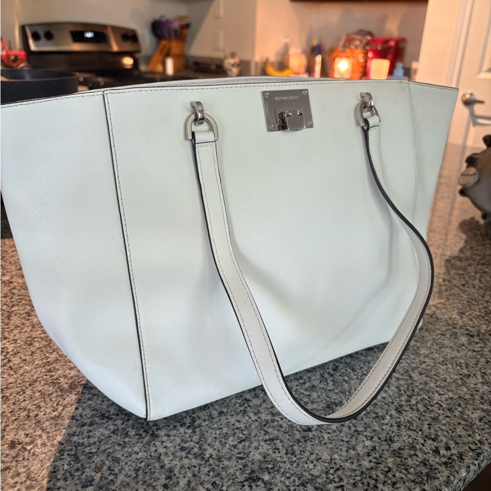 Michael Kors Cream Tote Bag 35S8ST4T3L  AV-1712  S18